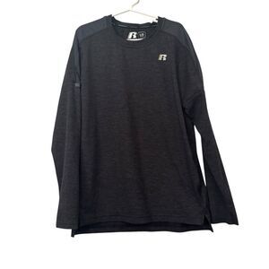Russell Athletic Dark Grey Long Sleeve Shirt